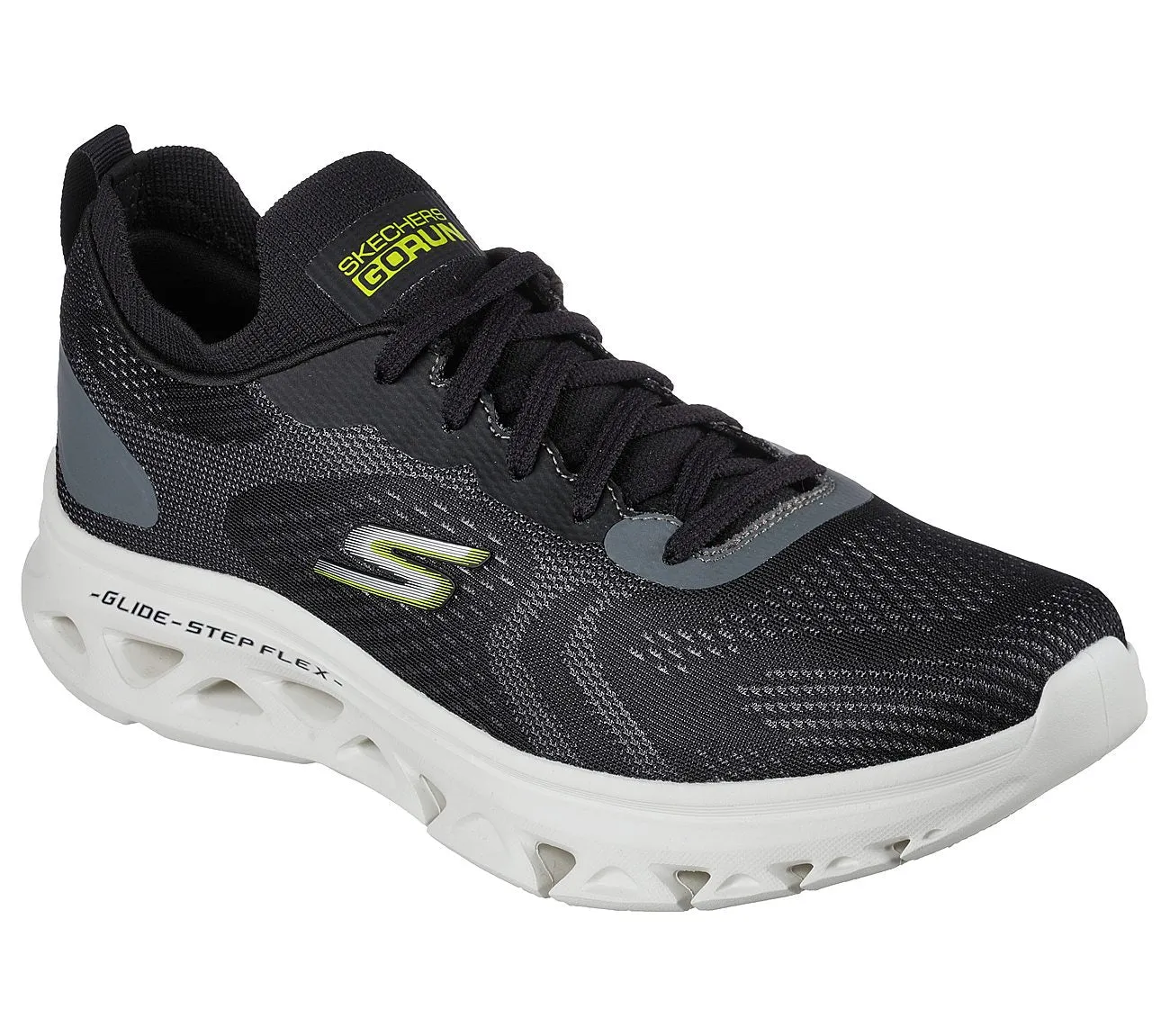 Basketball Shoes With Wings SKECHERS GO RUN GLIDE-STEP FLEX - RADAR - 220502 - BKLM