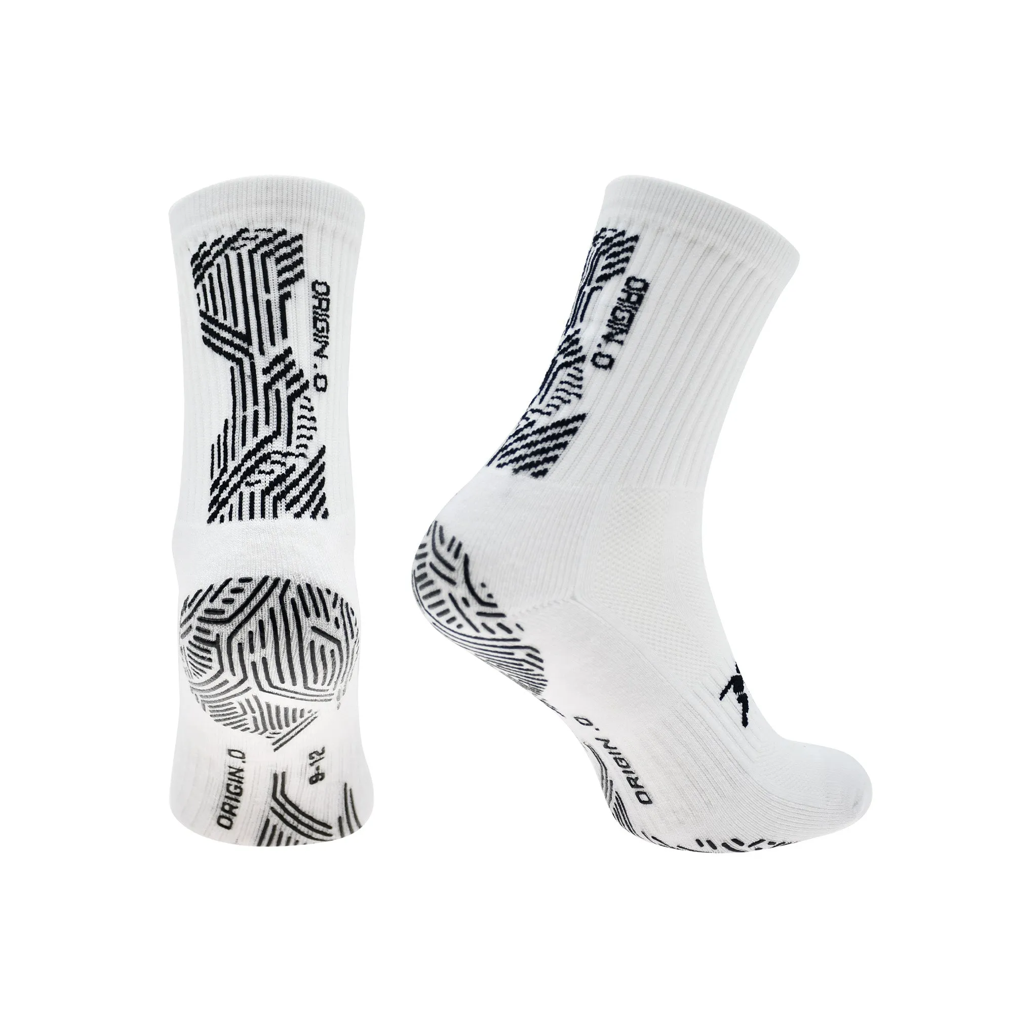 Soccer Cleats Same As Football Cleats Origin.0 Grip Socks (White)