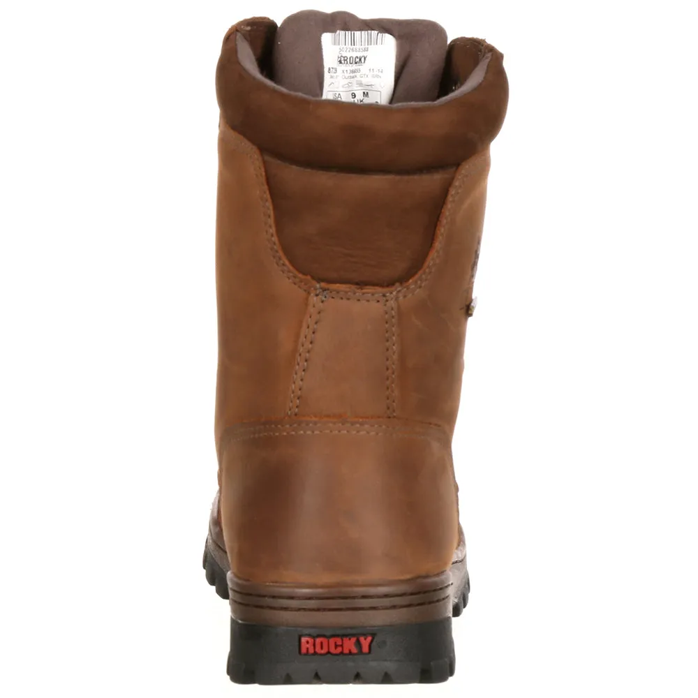 Best Door To Running Outback 8 Inch Round Toe Lace Up Boots