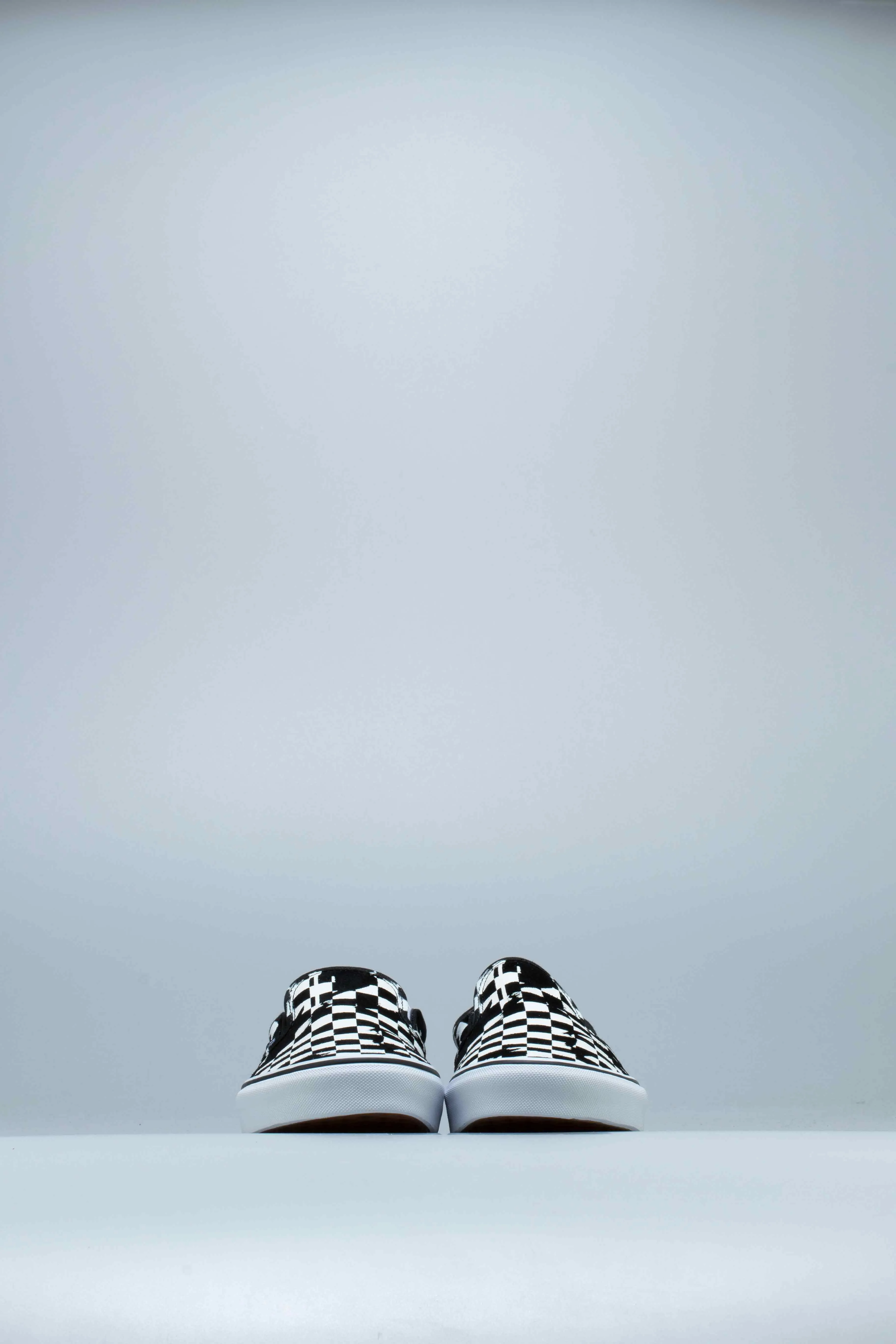 Sb Chron 2 Skate Shoes Overprint Check Classic Slip On Mens Shoe -  Checkerboard Black/White