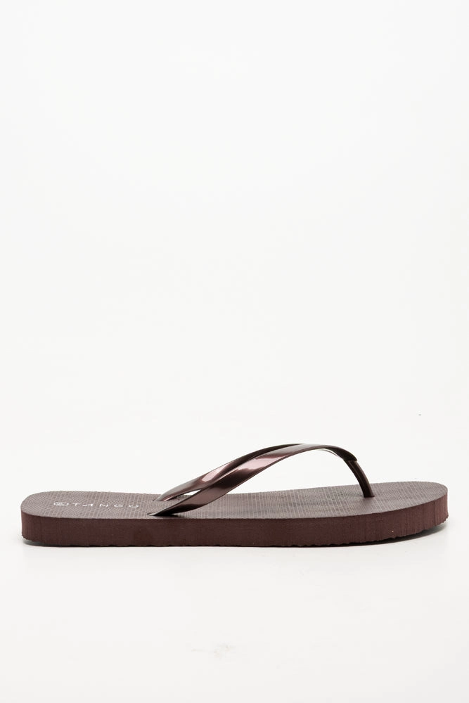 Tanjun Sandals Flips Flops Brown