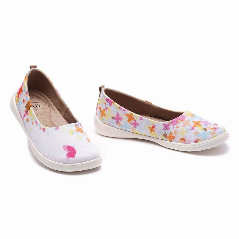 Painted Butterflies Wholesale Casual Shoes