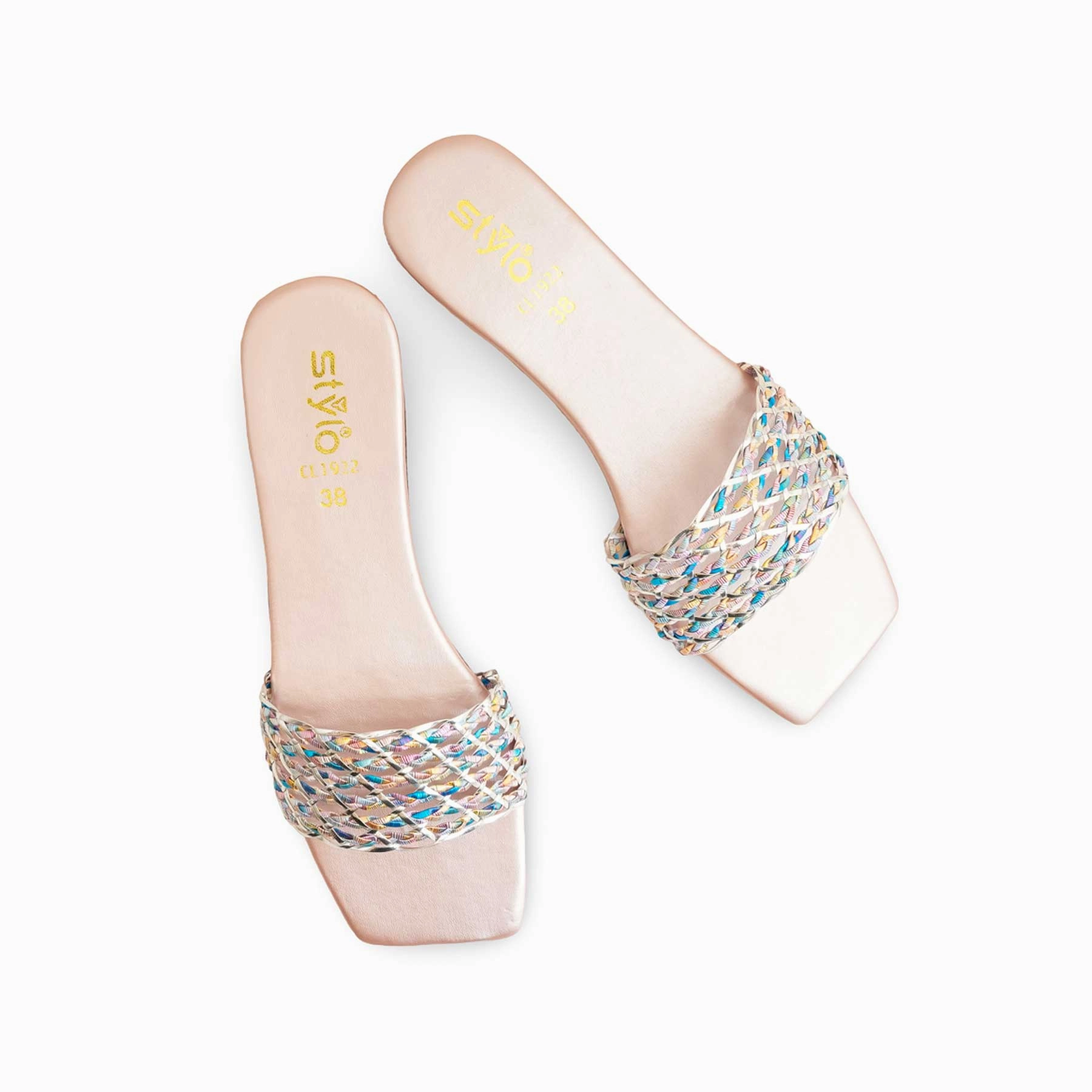 Peach Casual Slipper For Women CL1922