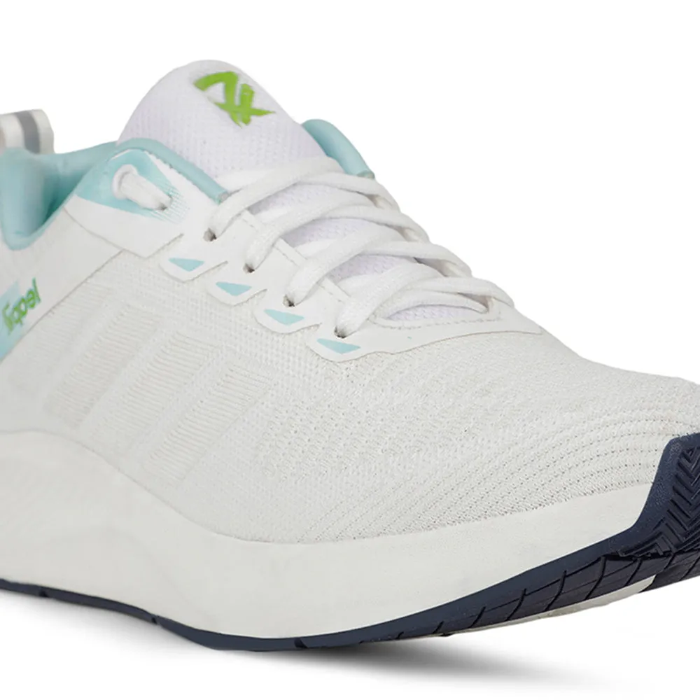 Leap7x Sports White Running Shoes For Mens ROBIN-2E By Liberty Rei Training Shoes