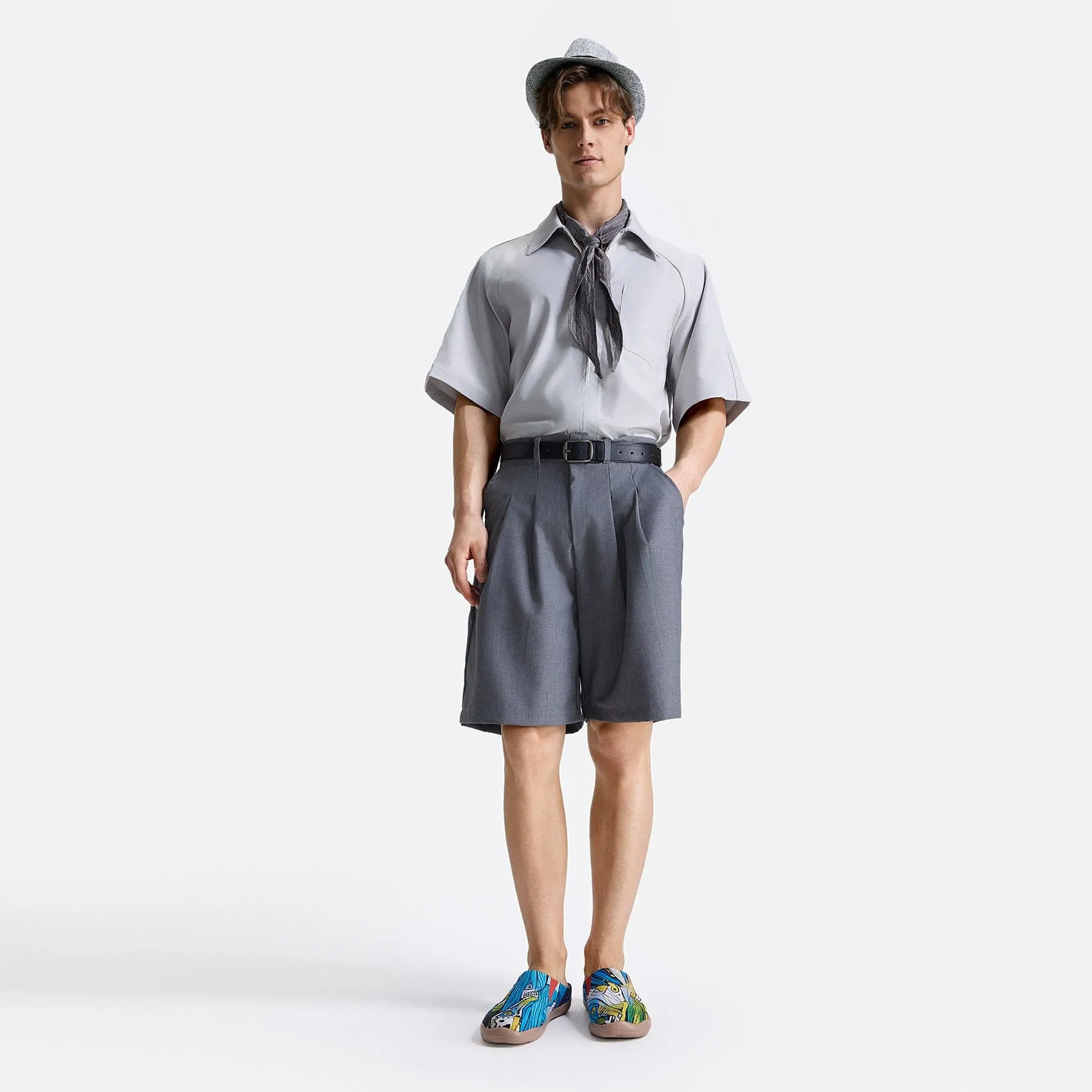 Casual Shoe With Arch Support Peek a Boo Malaga Men