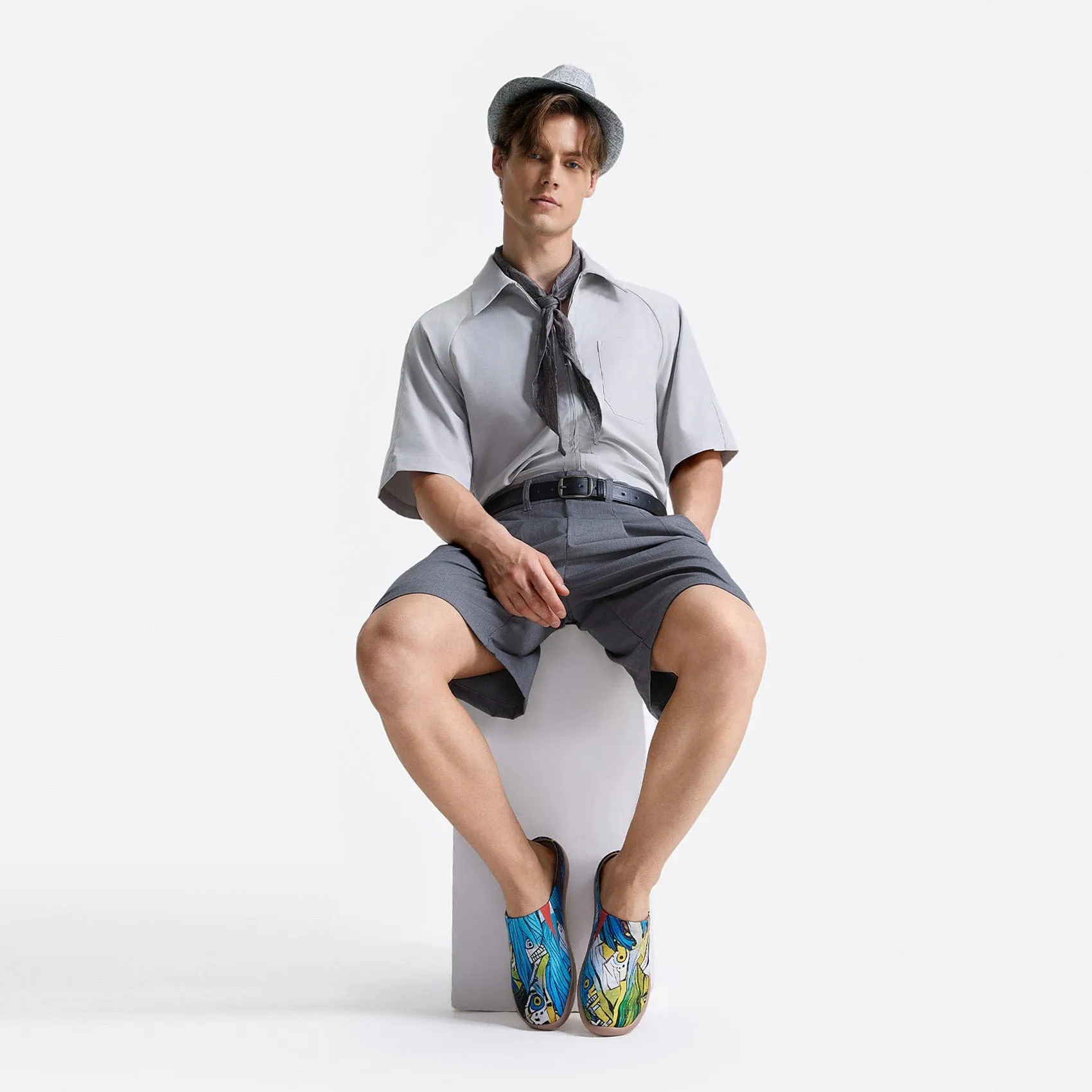 Peek a Boo Malaga Men Casual Cleat Shoes