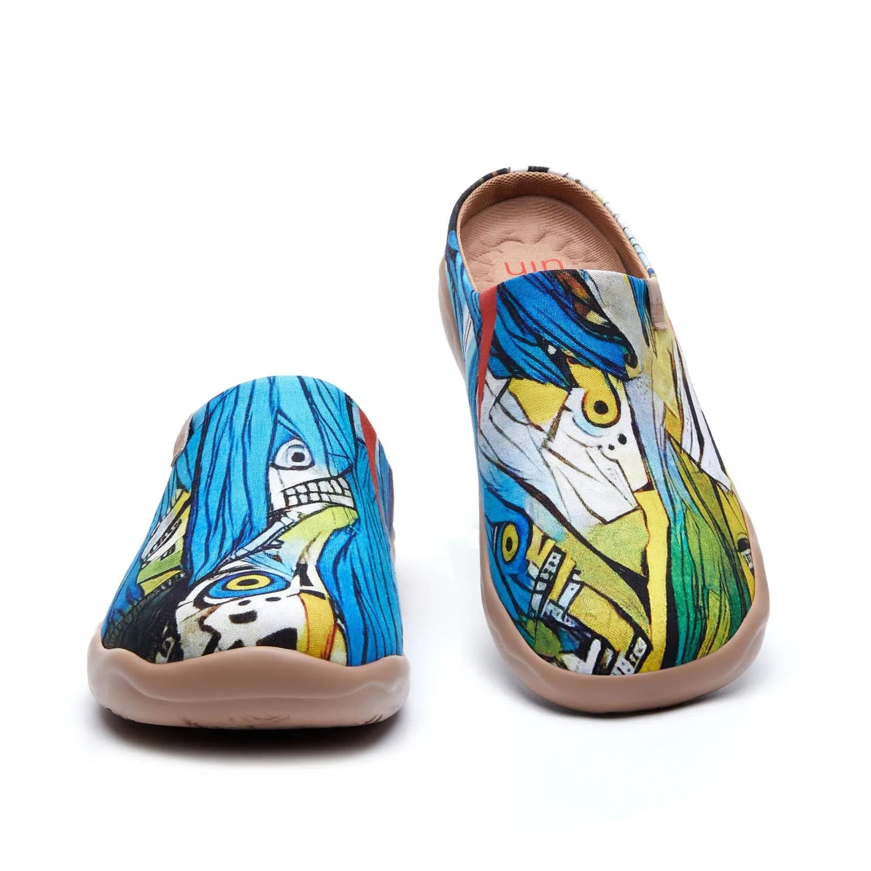 Casual Heels Shoes Peek a Boo Malaga Men