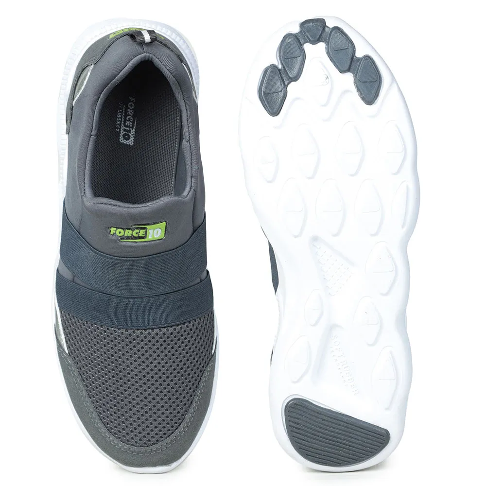 Force 10 By Liberty Women Sports Walking Shoes - Grey (SANDRA-2N) Hylete Cross Training Shoe