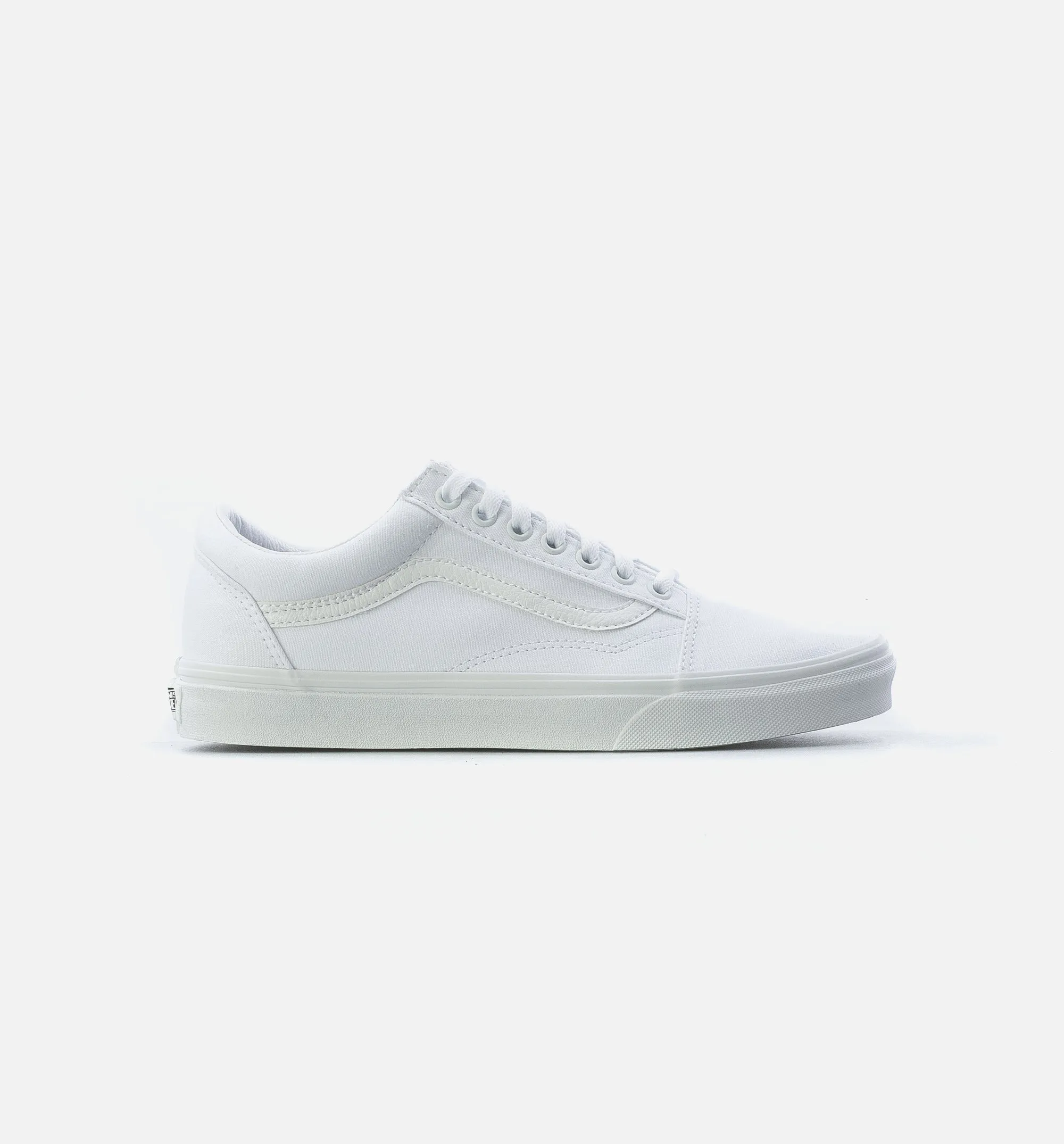 Old Skool Mens Lifestyle Shoe - White/White Best Surf Skate