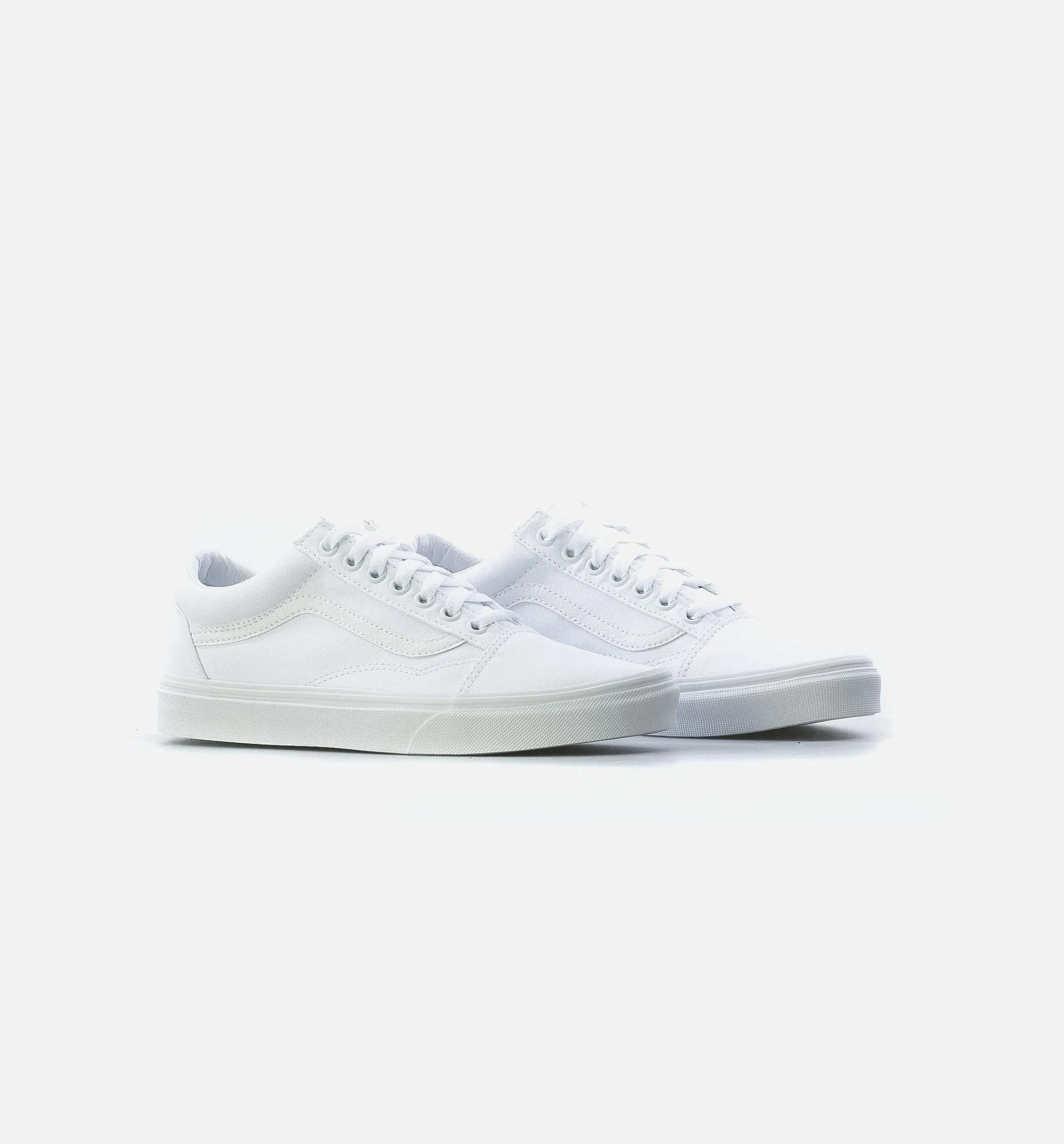 Old Skool Mens Lifestyle Shoe - White/White Best Vegan Skate