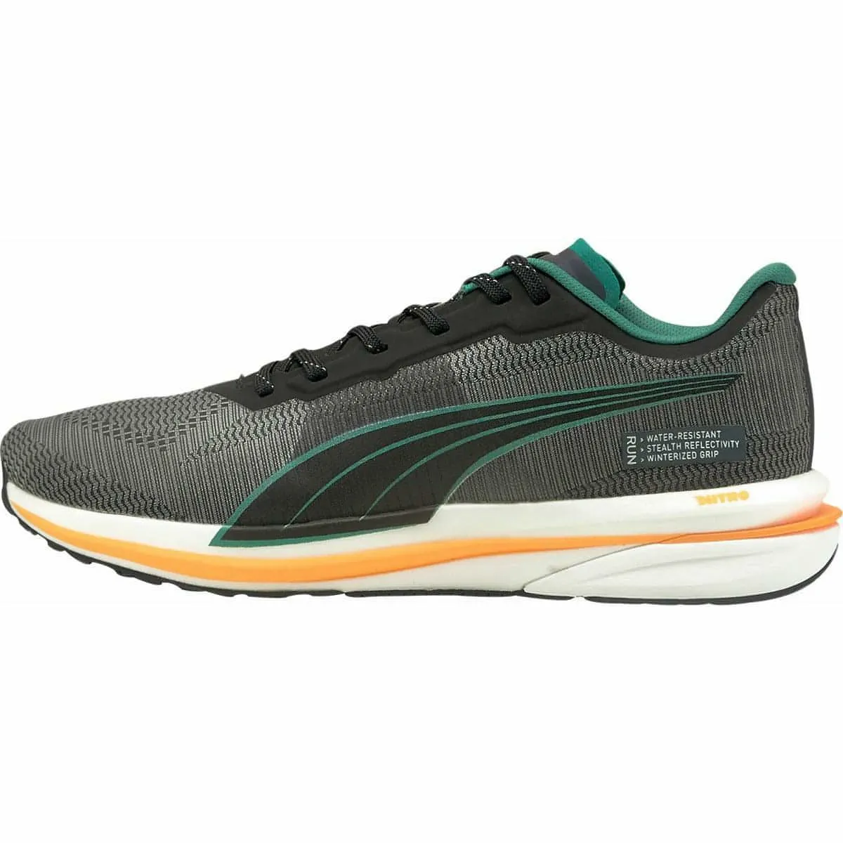 Puma Shimmer Training Shoes Puma Velocity Nitro WTR Mens Running Shoes - Black