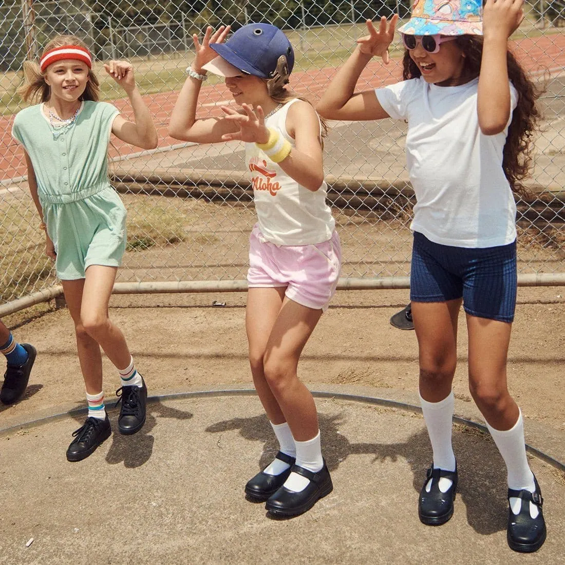 Roc Boots Junior Roulette Strap Black Leather School Shoes Dansko Boots