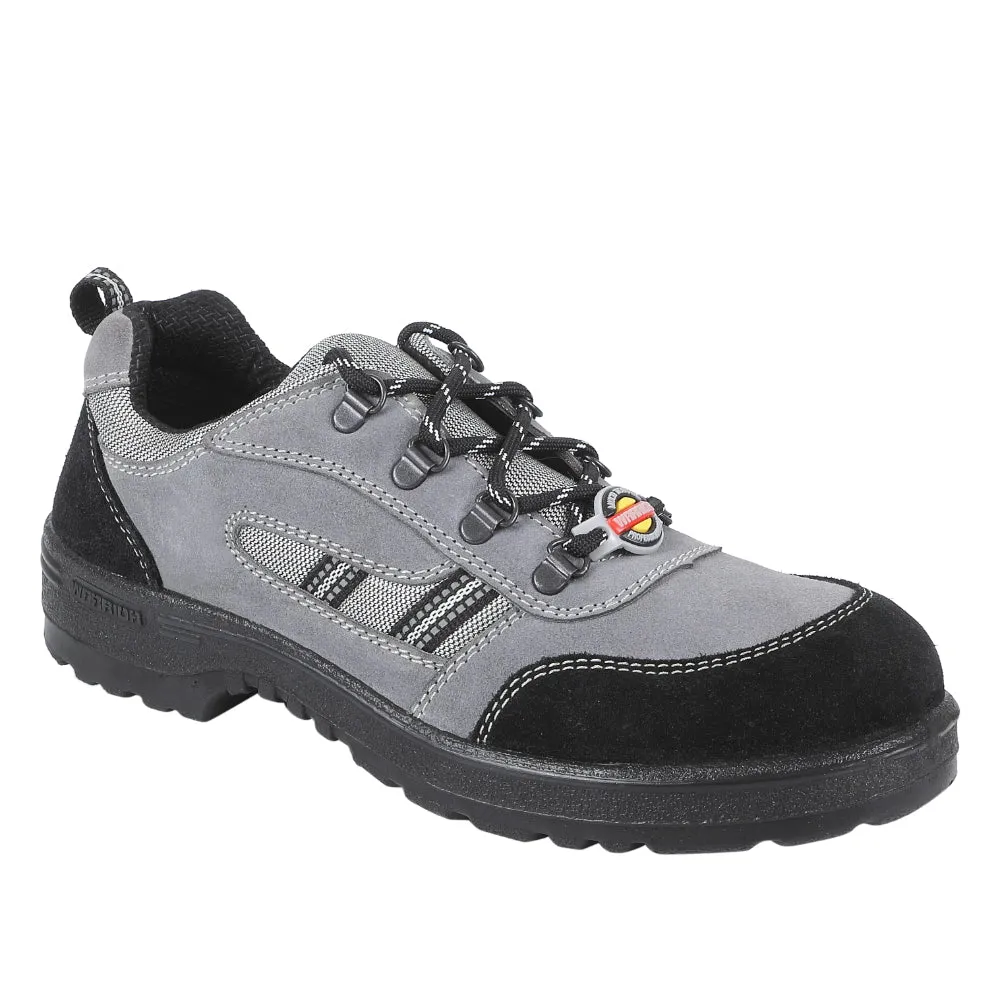 Warrior Grey Steel Toe Industrial Safety Shoe for Men 98-254 By Liberty Youth Snow Boots