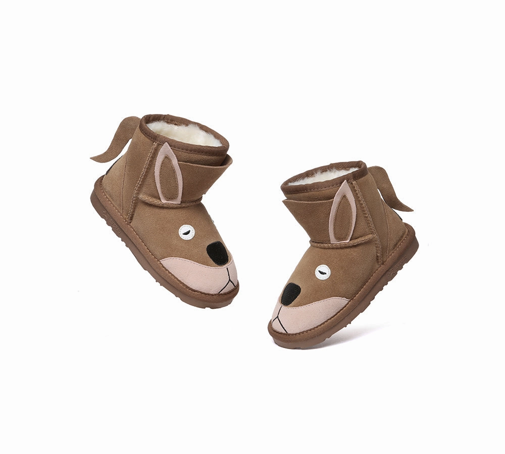 UGG Boots Kids Sheepskin Wool Kangaroo Kids Plus Adidas Rain Boot
