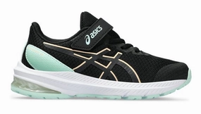 Asics GT-1000 12 PS | Black/Apricot Crush Asics Low Heel Drop Running Shoes