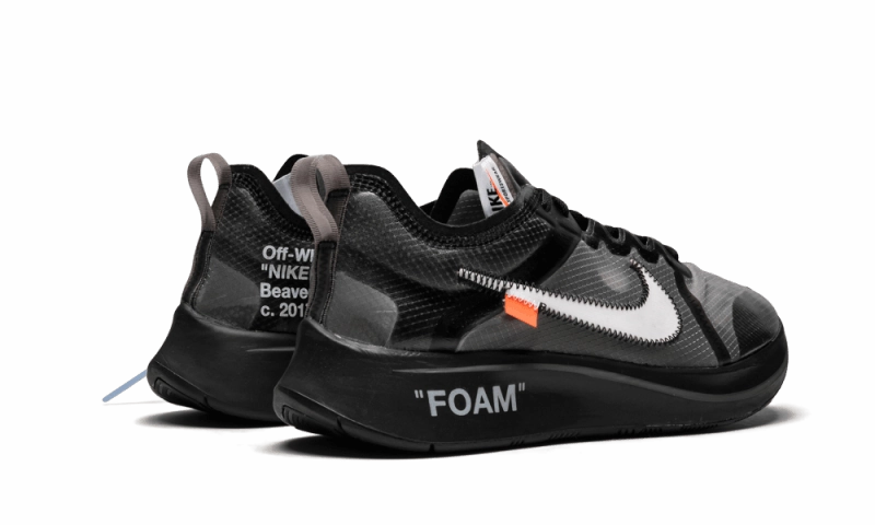 Nike Zoom Fly Off-White Black Silver Nike Shoe For Sale