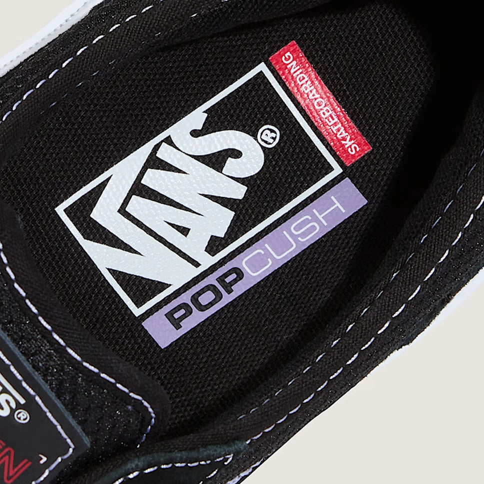 Vans Skate Curren Caples Black White Shoes High Top Skate Shoe