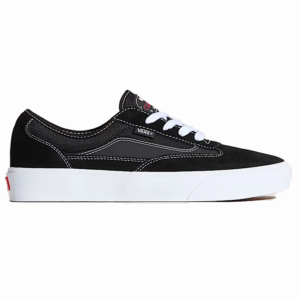 Vans Skate Curren Caples Black White Shoes Skate Size To Shoe Size