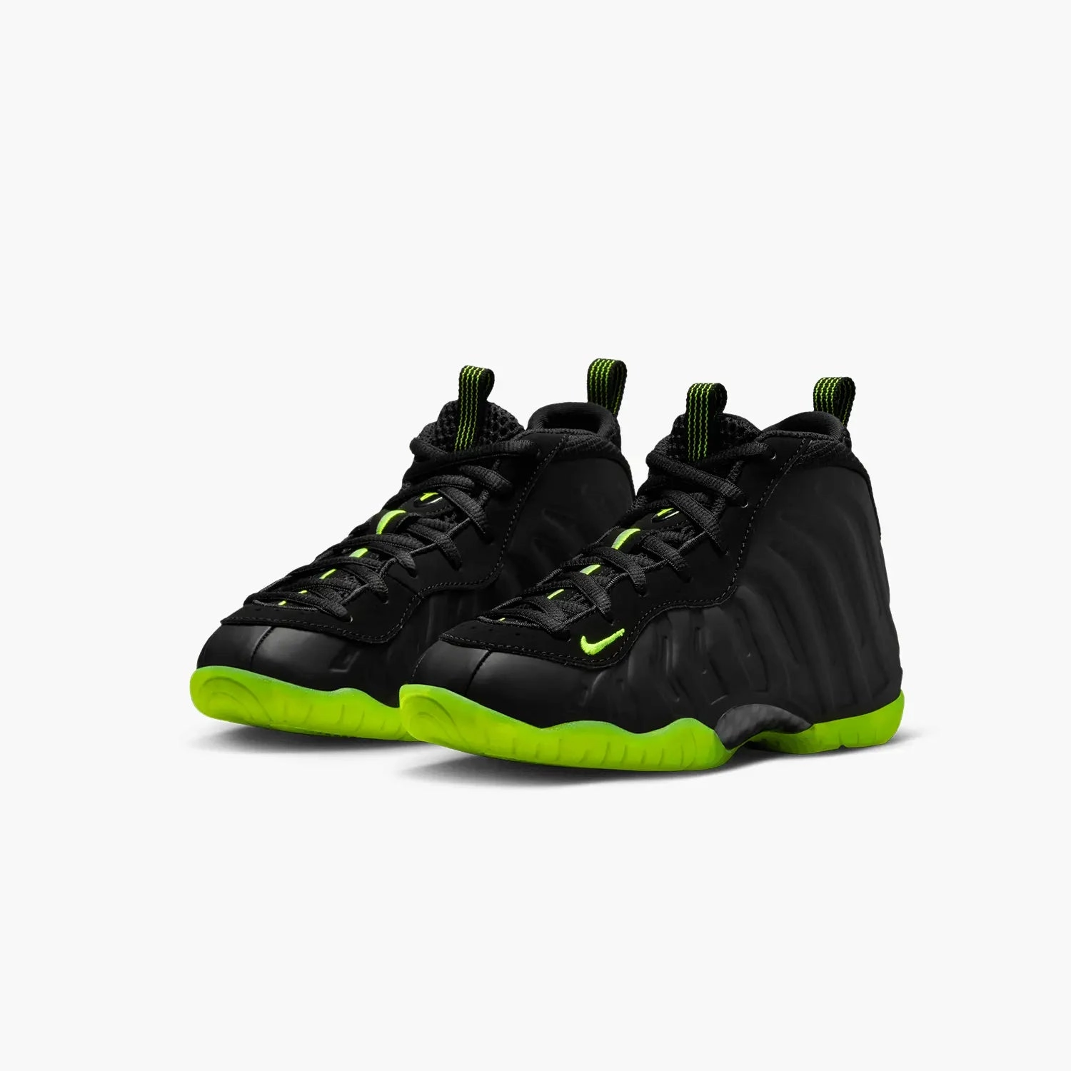 Kid's Little Posite One "Black Volt" Pre School Nike Rainbow Shoes Air Max