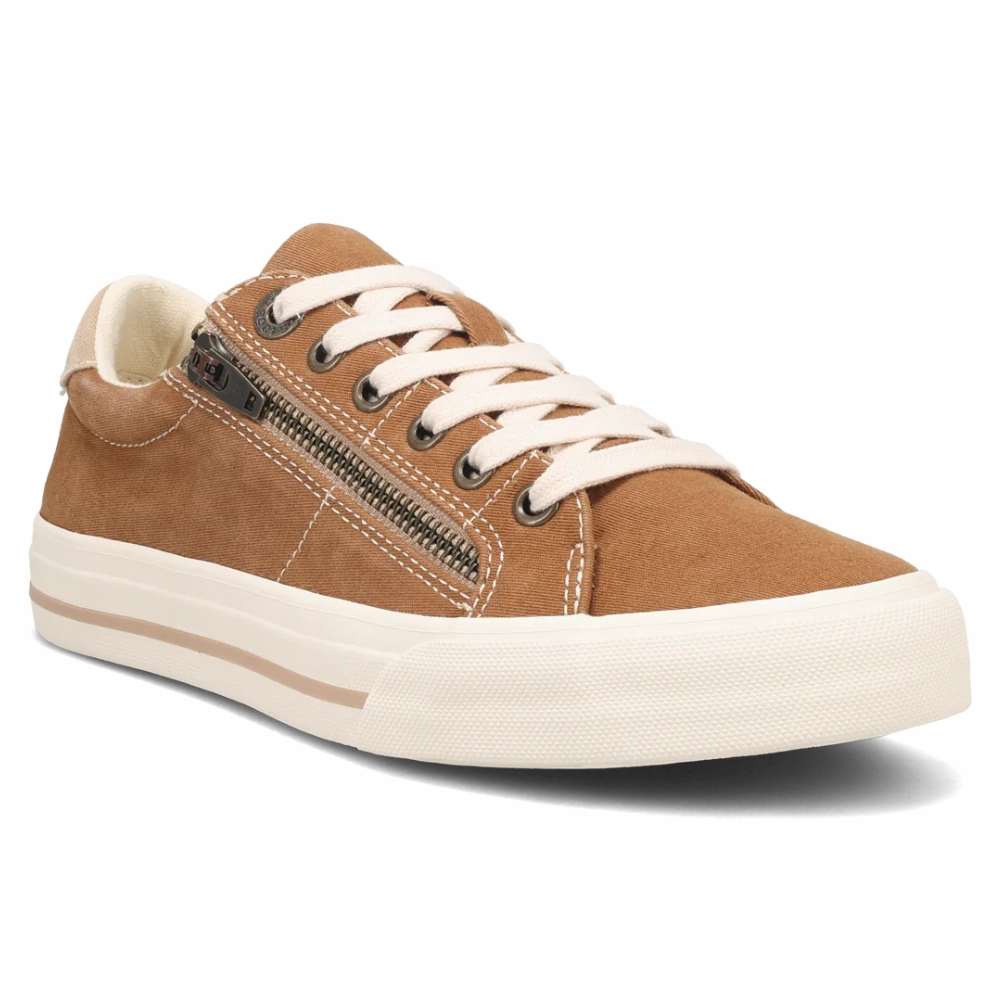 Business.casual Shoes Taos Z Soul Golden Tan/Tan Distressed Sneaker (Women's)