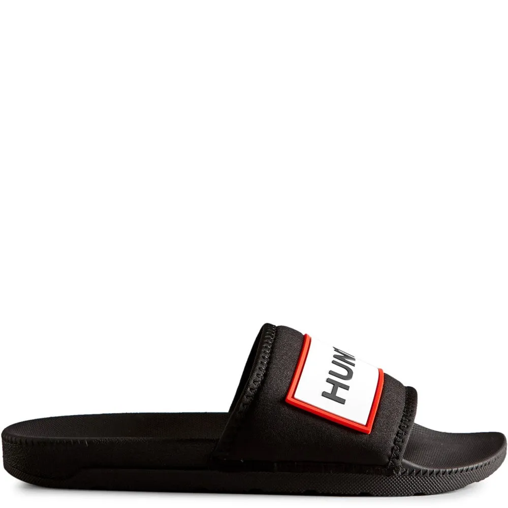 Hunter Neoprene Logo Slide French Bulldog Slippers