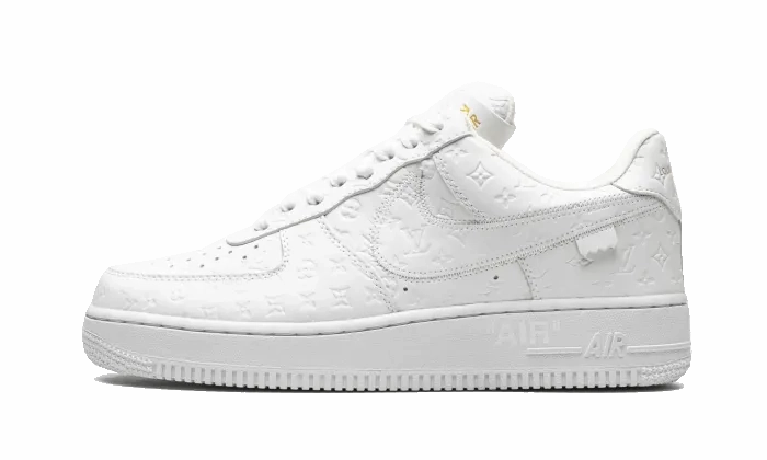 Air Force 1 Low Louis Vuitton White Tennis Shoe Nike
