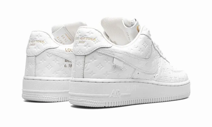 Most Expensive Shoe Nike Air Force 1 Low Louis Vuitton White