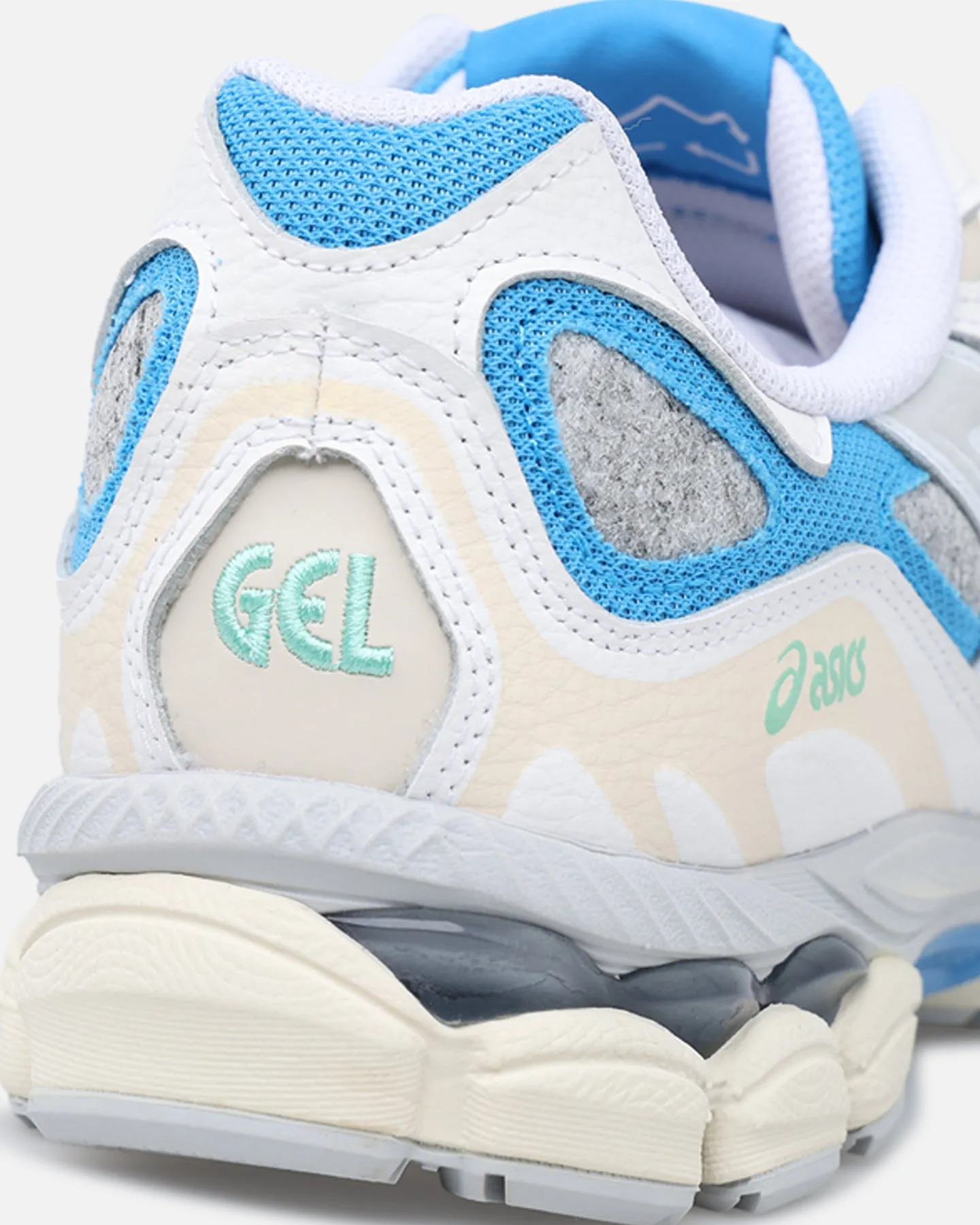 Asics Superblast Similar Shoes Asics GEL-NYC White/Dolphin Blue