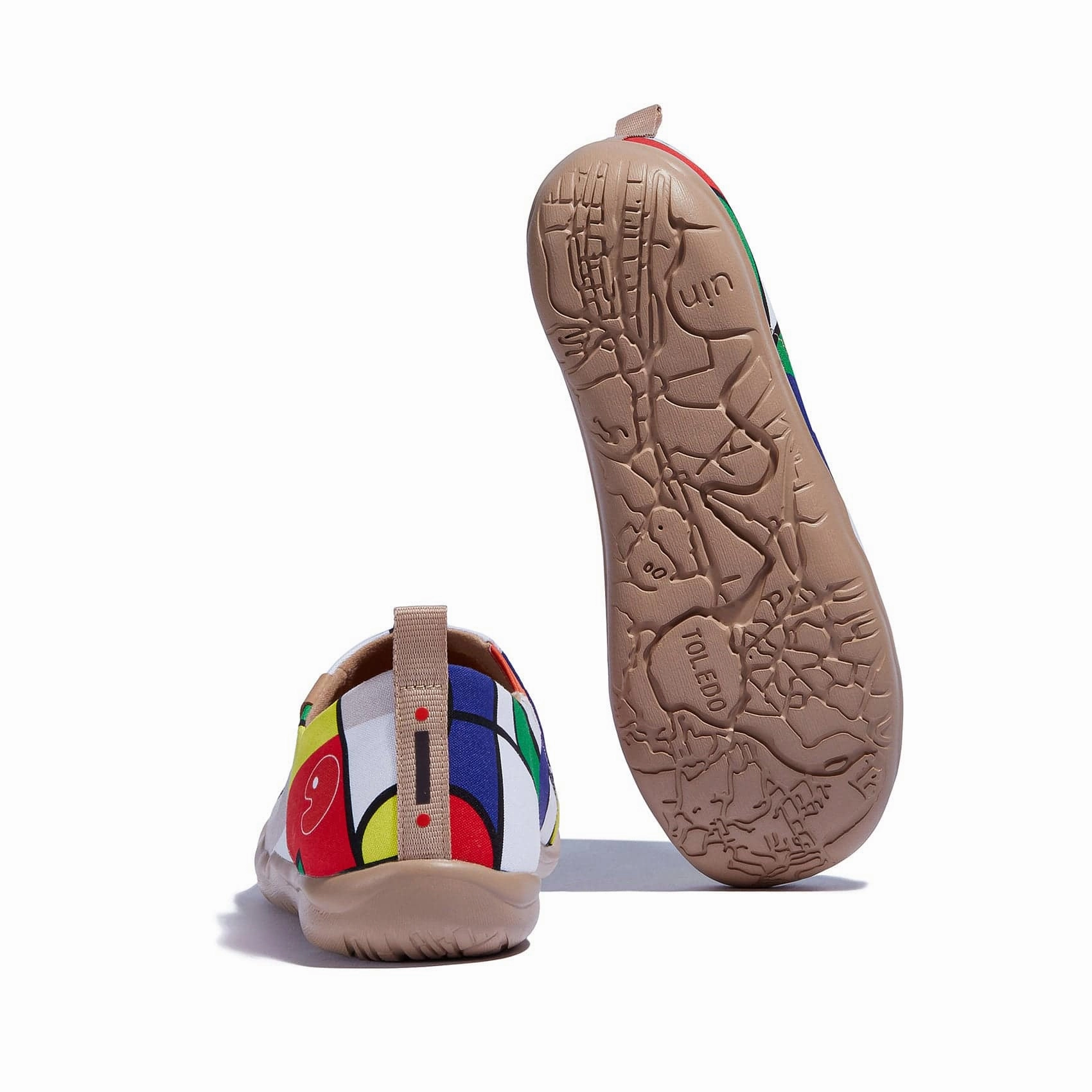 Casual Biking Shoes Geometric Tulips Toledo I Women