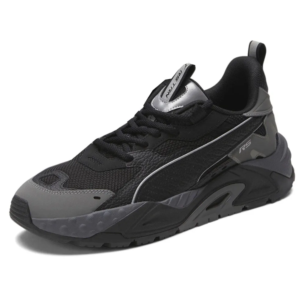 Puma Deviate Shoes Rs-Trck Slate Lace Up Sneakers