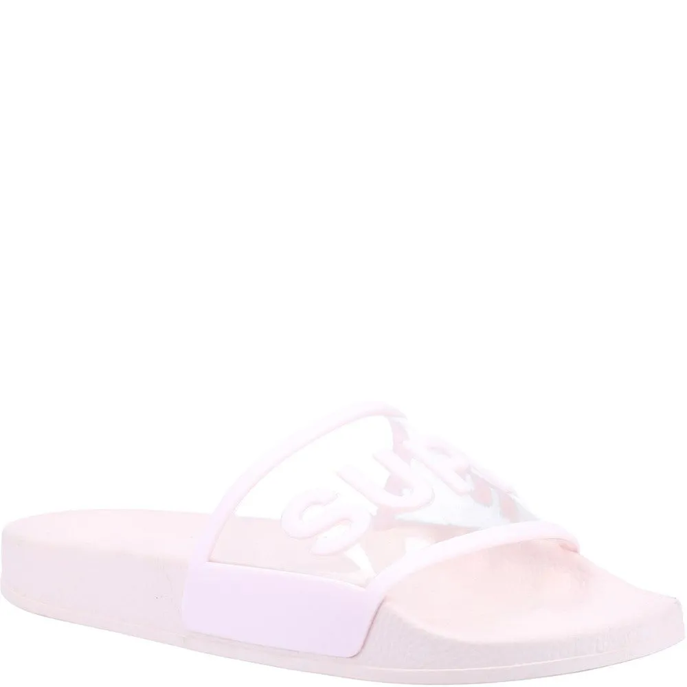 Superga 1908 Clear Identity Sliders Slippers Frozen