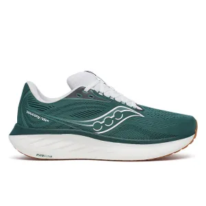 Running Shoes Mesh Saucony Men's Ride 18 Running Shoes Pine/White