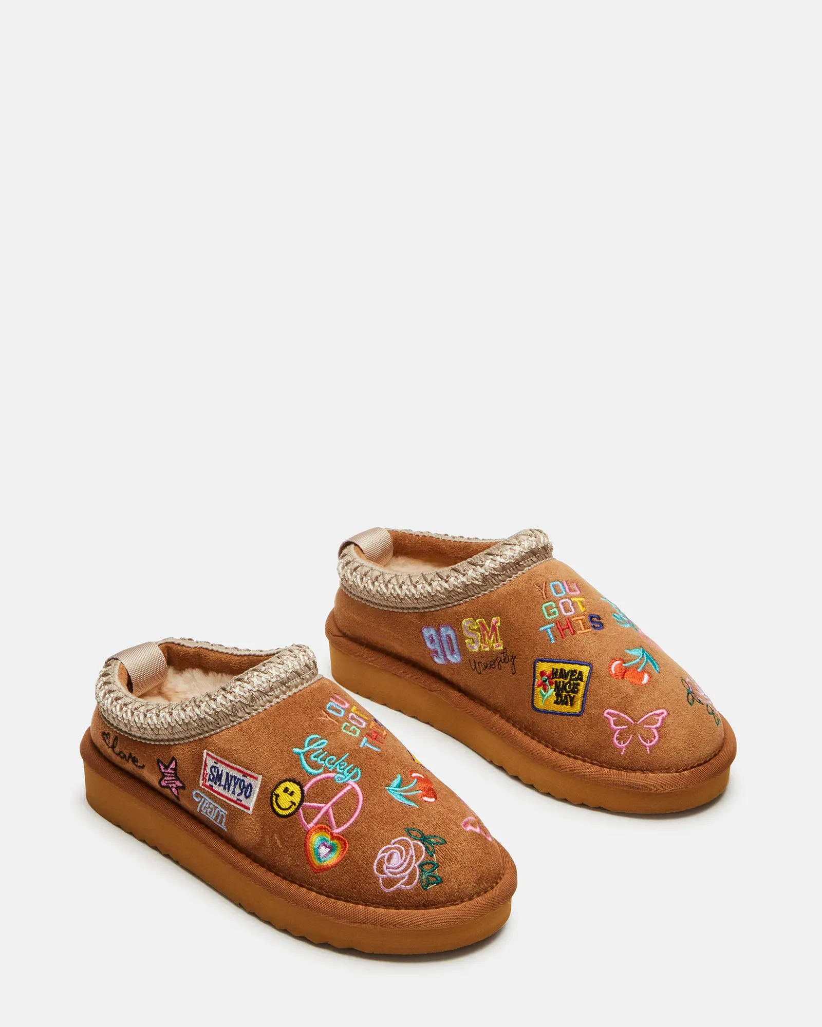 Podiatrist Recommended Slippers KIDS' SELENA COGNAC MULTI