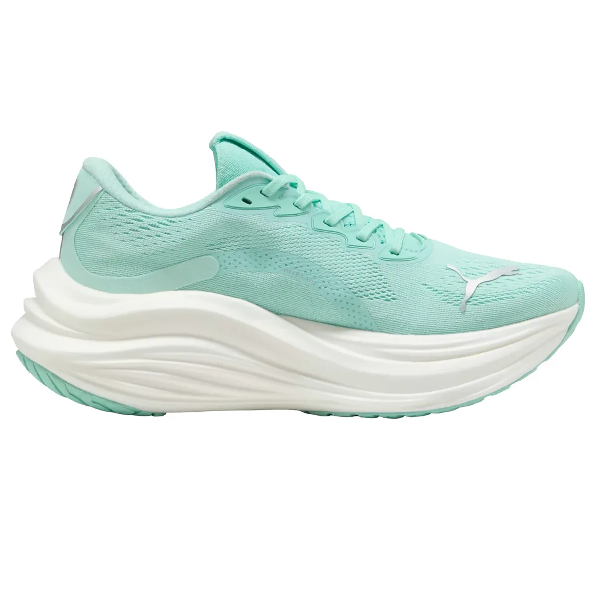 Puma Magmax Nitro Running Shoes - Womens - Mint Melt/Speed Blue Puma Magnify Nitro 3 Running Shoes