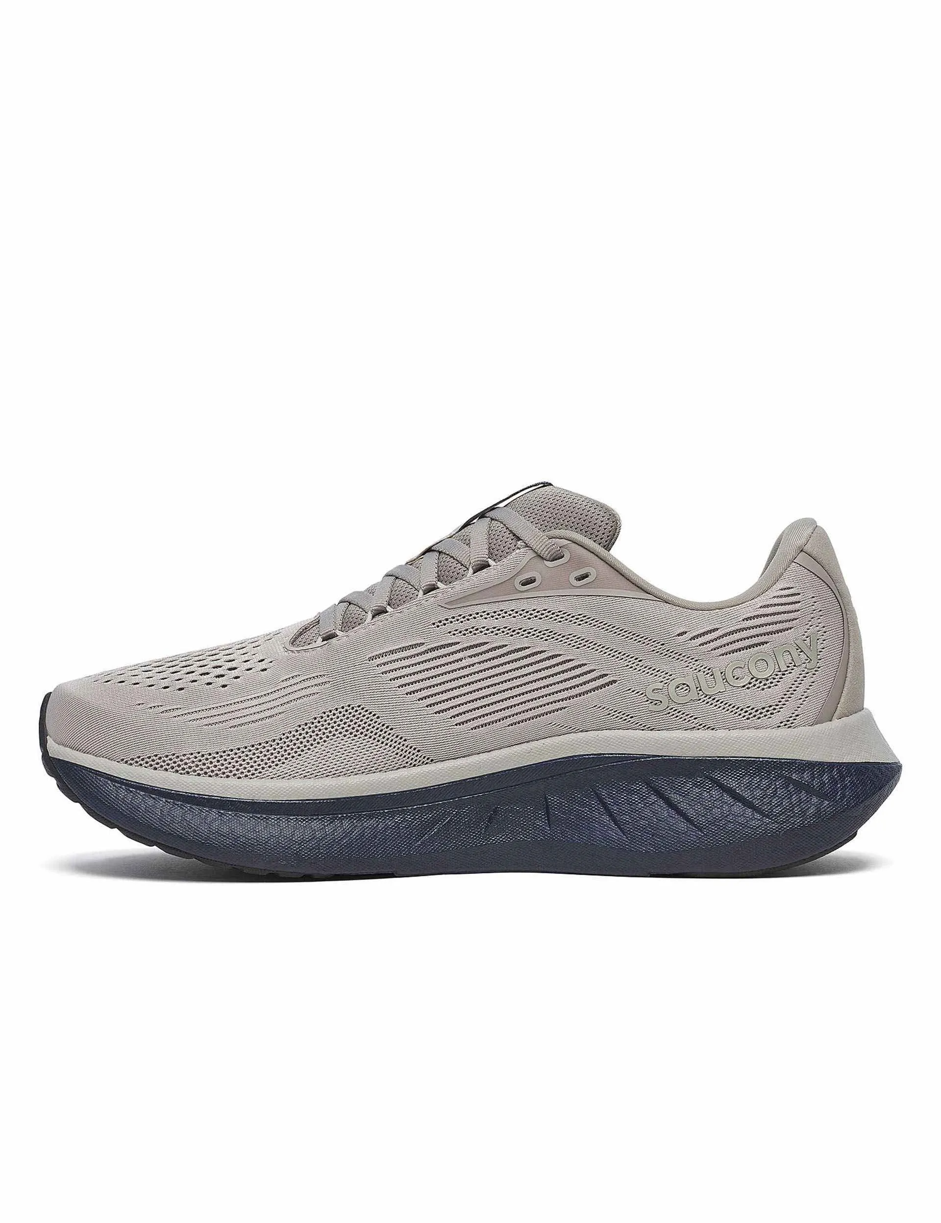 High Top Training Shoes Ride 18 - Dove/Navy