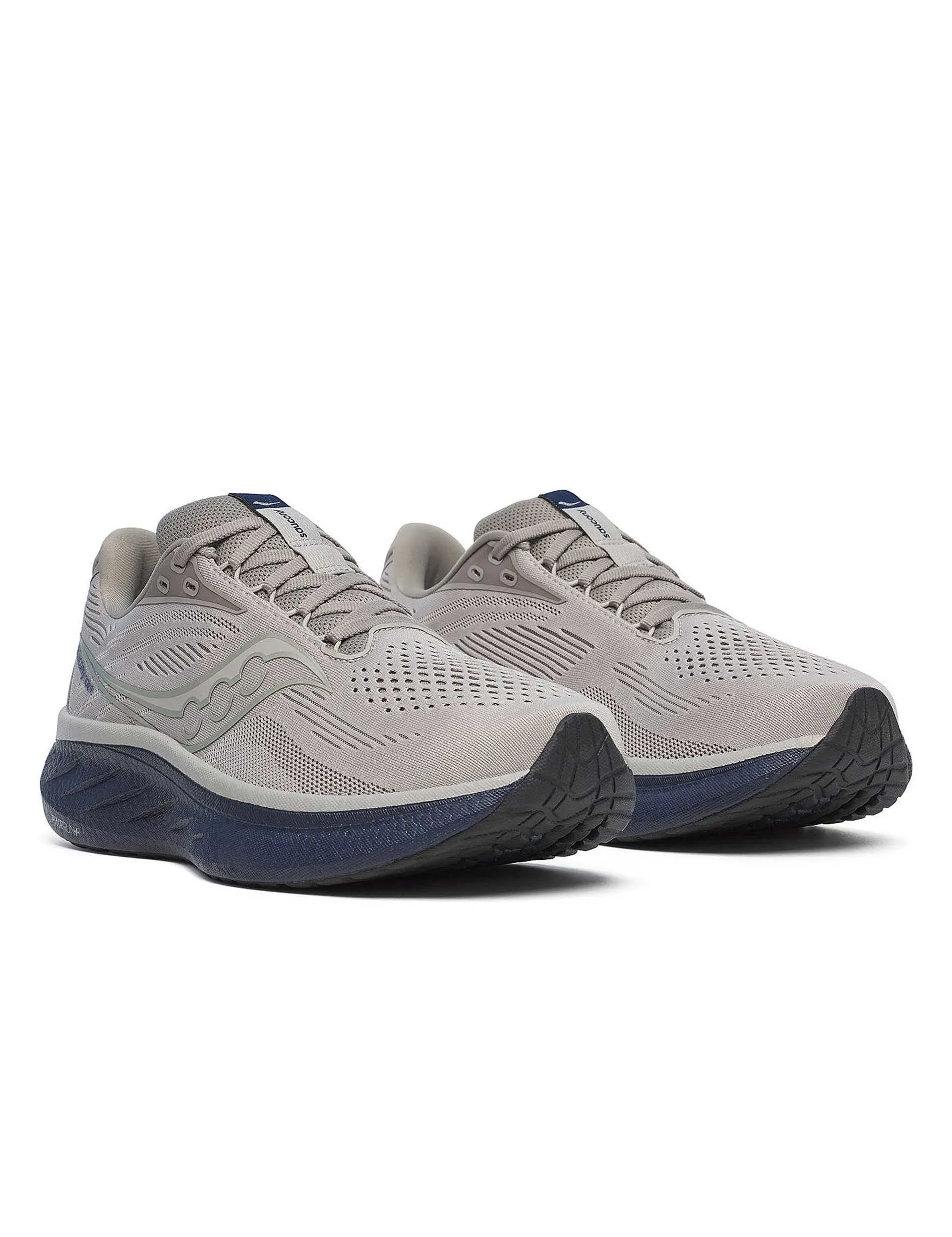 Good Cross Trainer Shoes Ride 18 - Dove/Navy