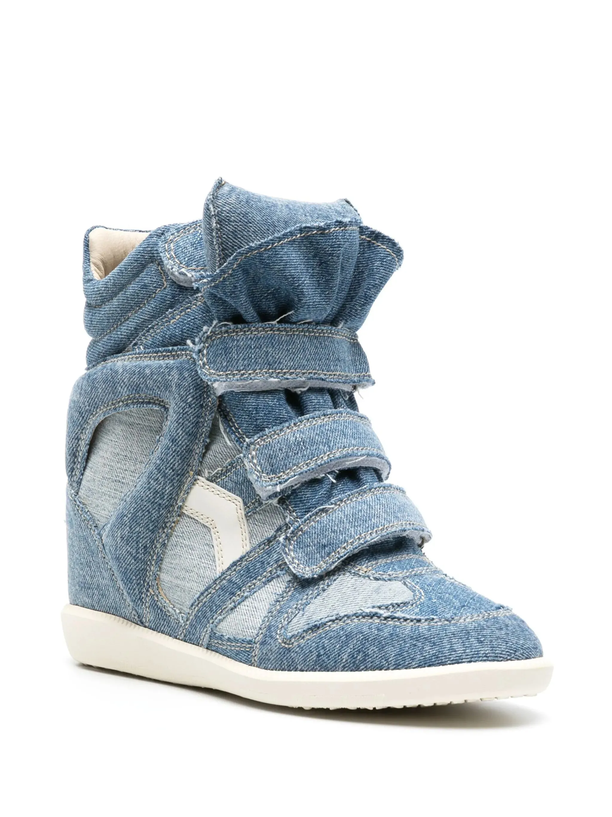 Best Value Cross Training Shoes Bekett denim high-top sneakers
