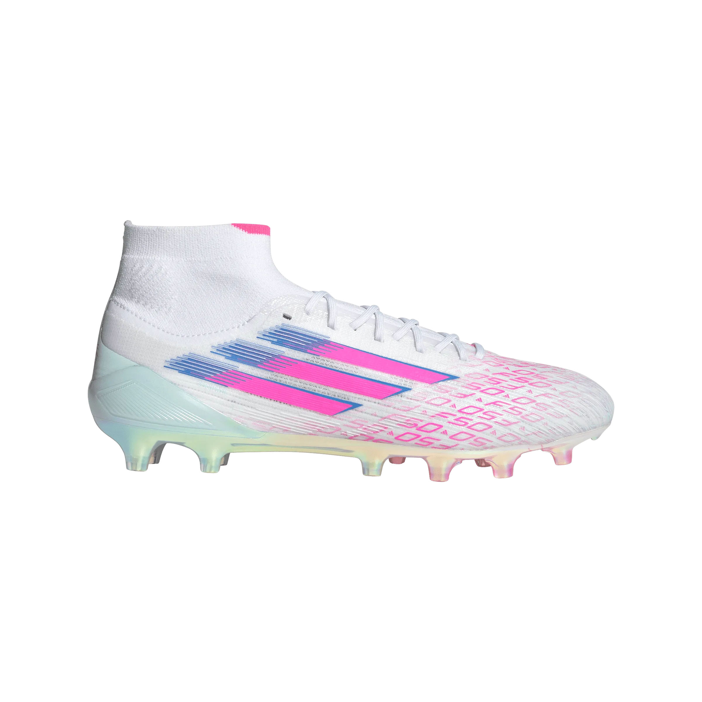 Best Soccer Cleats For Midfielders 2024 F50 Sparkfusion Elite Mid Women's FG/AG - Trinity Rodman Special Edition (JH7650)