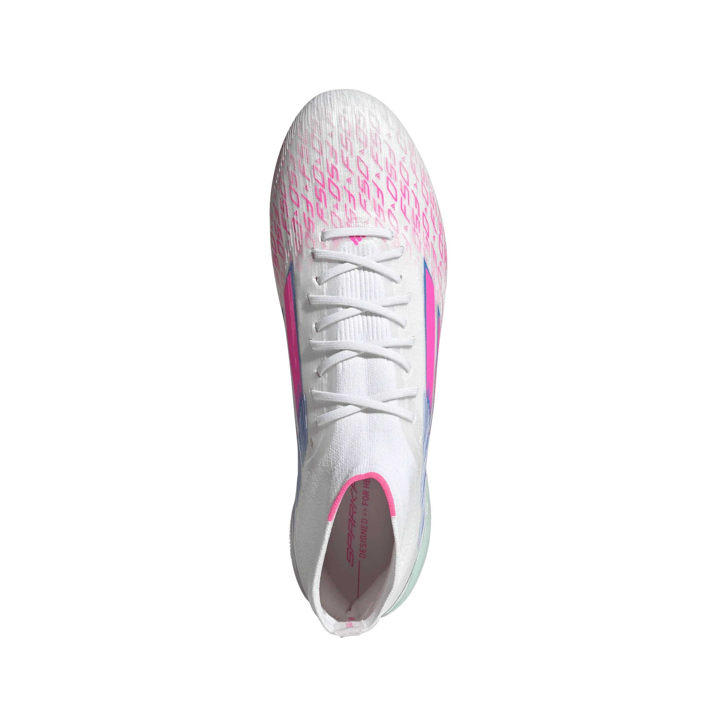 F50 Sparkfusion Elite Mid Women's FG/AG - Trinity Rodman Special Edition (JH7650) Soccer Cleats Vs Football
