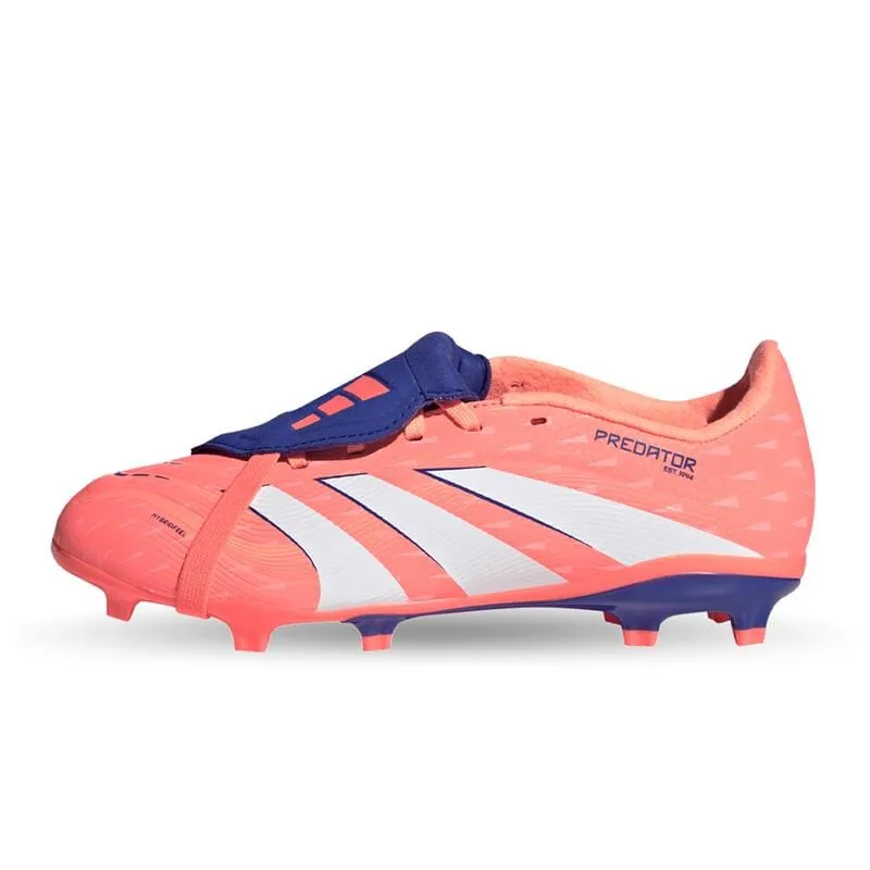 Predator League FT Youth FG/MG - Coral Blaze Pack (JP9918) Cheap Soft Ground Soccer Cleats