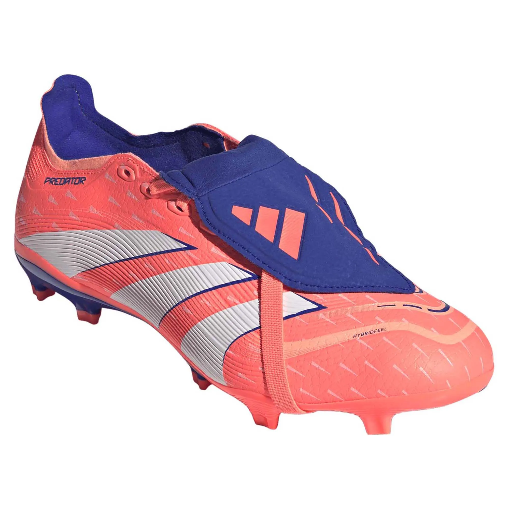 F50 League Laceless Fg Soccer Cleats Predator League Fold-Over Tongue Firm Ground/Multi Ground Unisex Football Boots