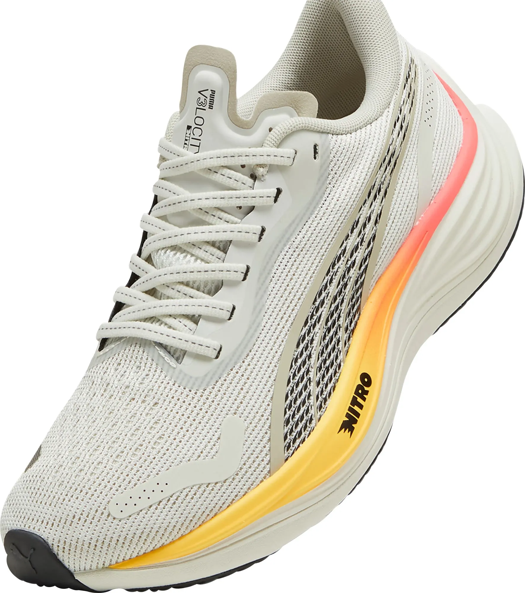 Puma Carson 2 Shoes Puma Velocity Nitro 3 Womens Running Shoes - Grey