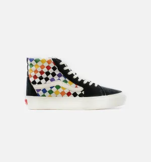 White Gum Skate Shoes SK8 Hi Vlt LX Pride Mens Lifestyle Shoe - Multi Color