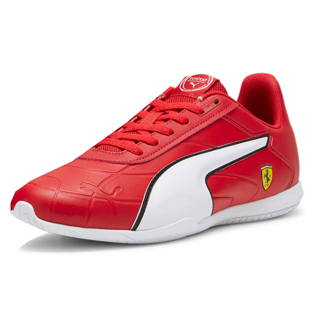 Hi Top Puma Shoes Scuderia Ferrari Tune Cat Lace Up Sneakers