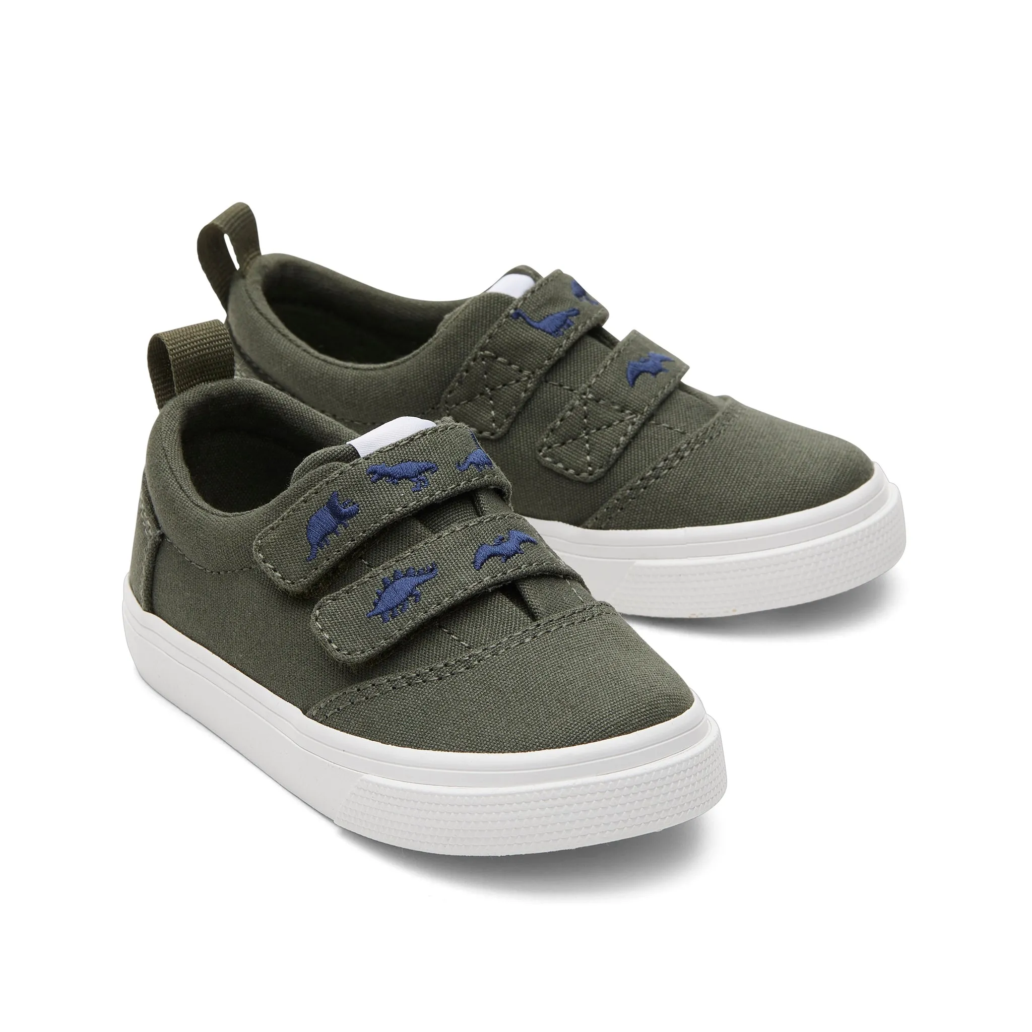 Low Casual Shoes Fenix Sage Dinos Double Strap Toddler Sneaker