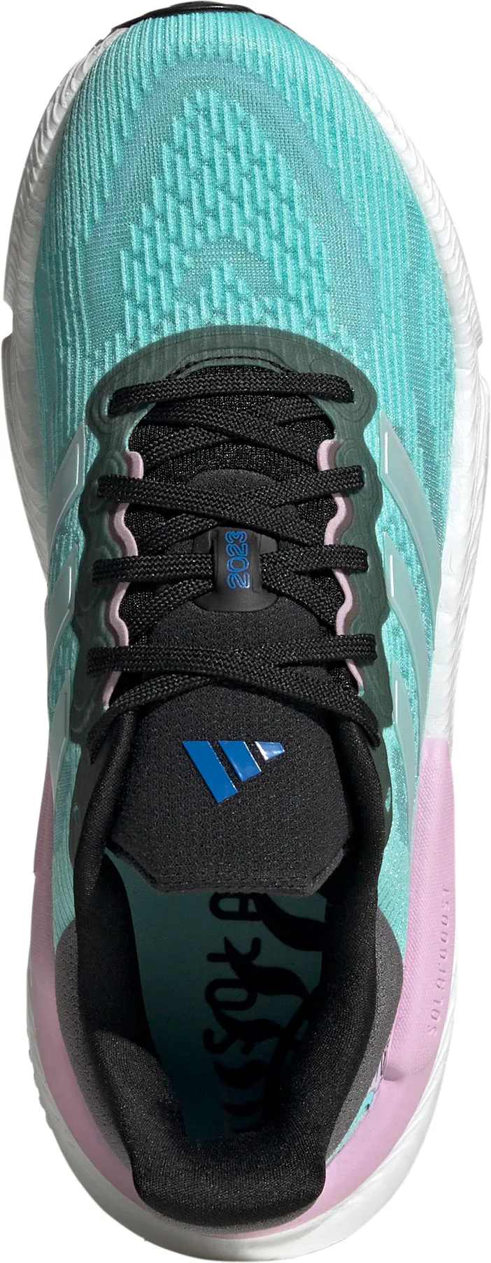 Replacement Cleats For Adidas Golf Shoes adidas Solar Boost 5 Womens Running Shoes - Blue