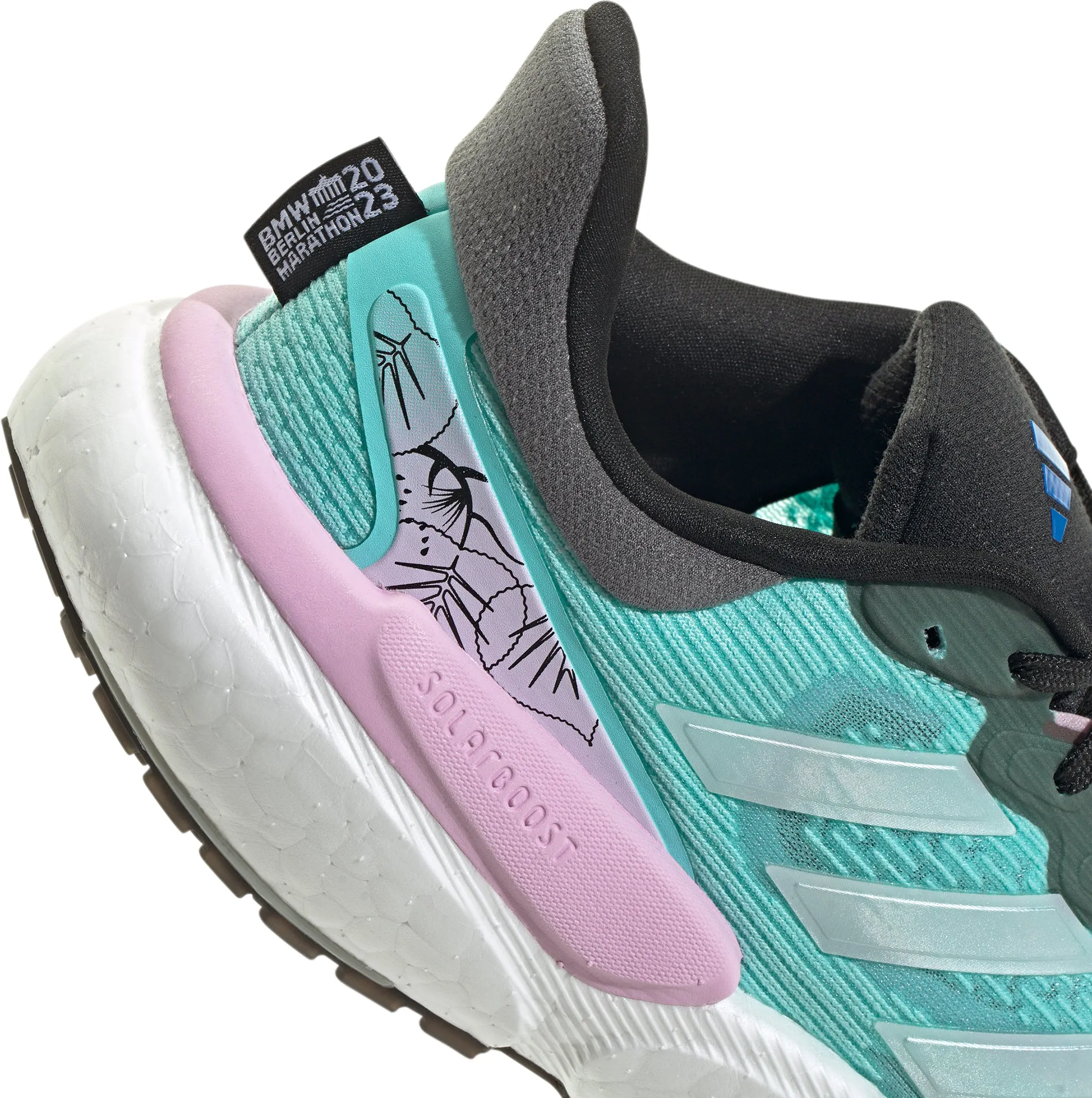 adidas Solar Boost 5 Womens Running Shoes - Blue Adidas Galaxy 6 Running Shoes