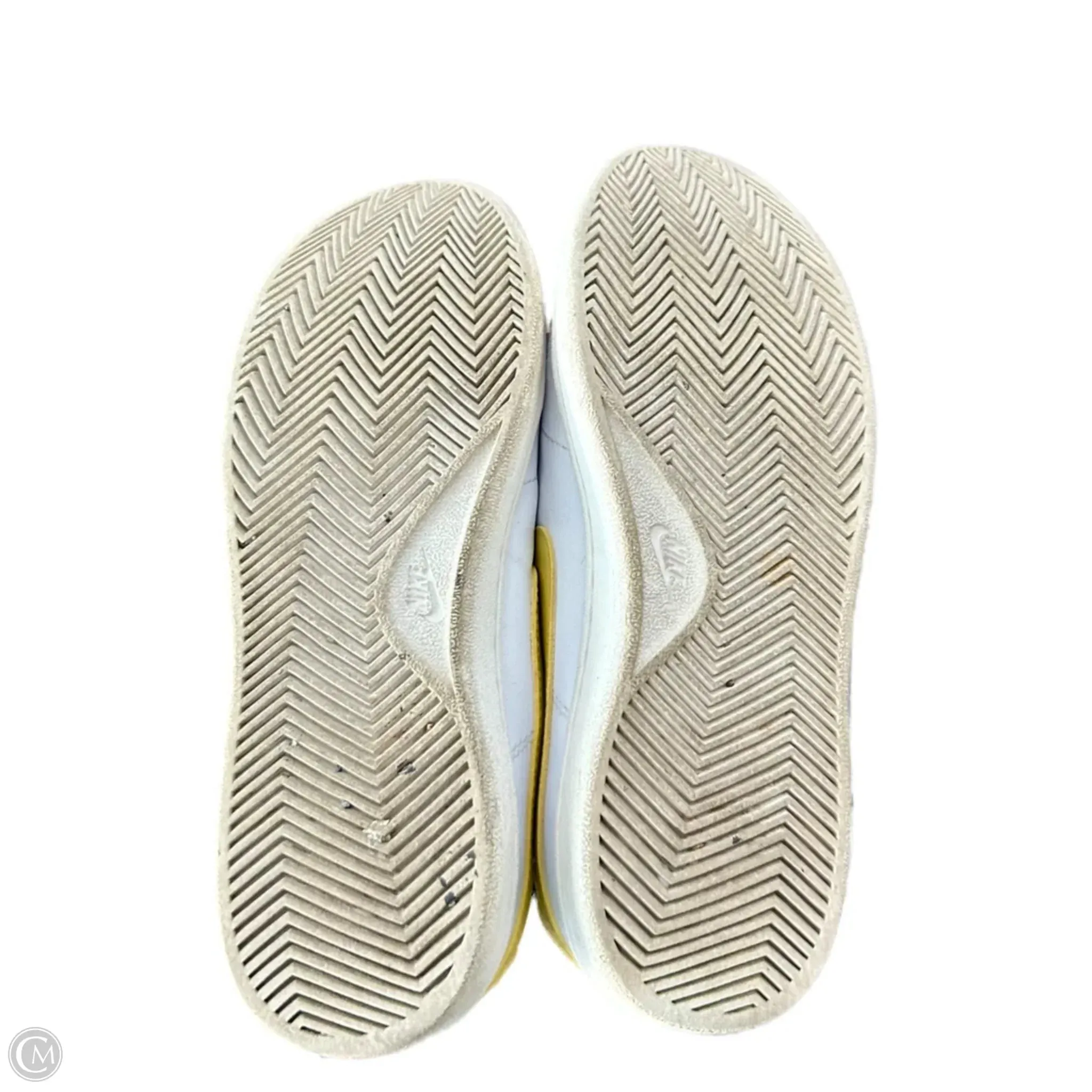 Shoes Sneakers By Nike In White & Yellow, Size: 6.5 Nike Shoe Maker