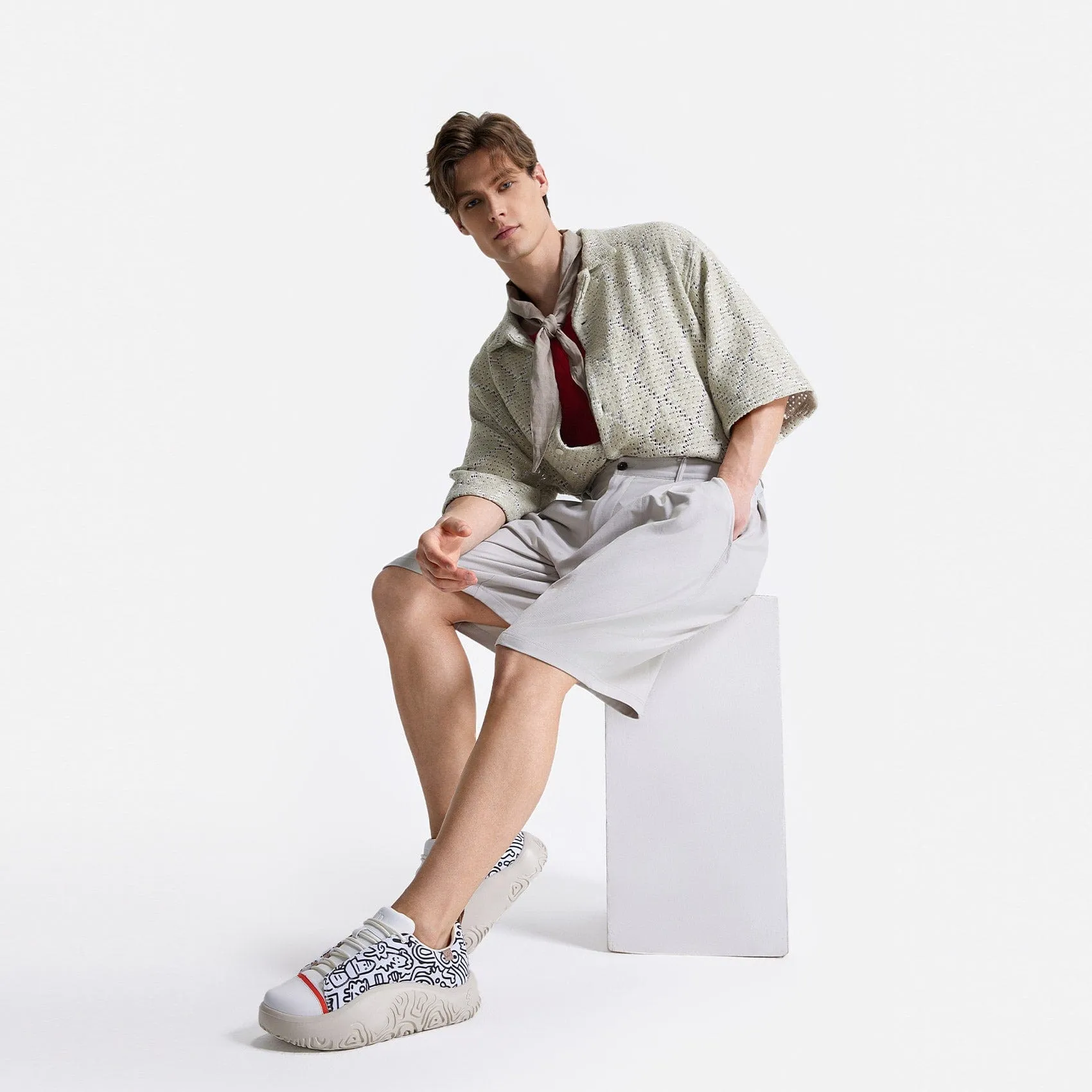 Sketchy Drawing Vigo II Men Trick Tape For Skate Shoes