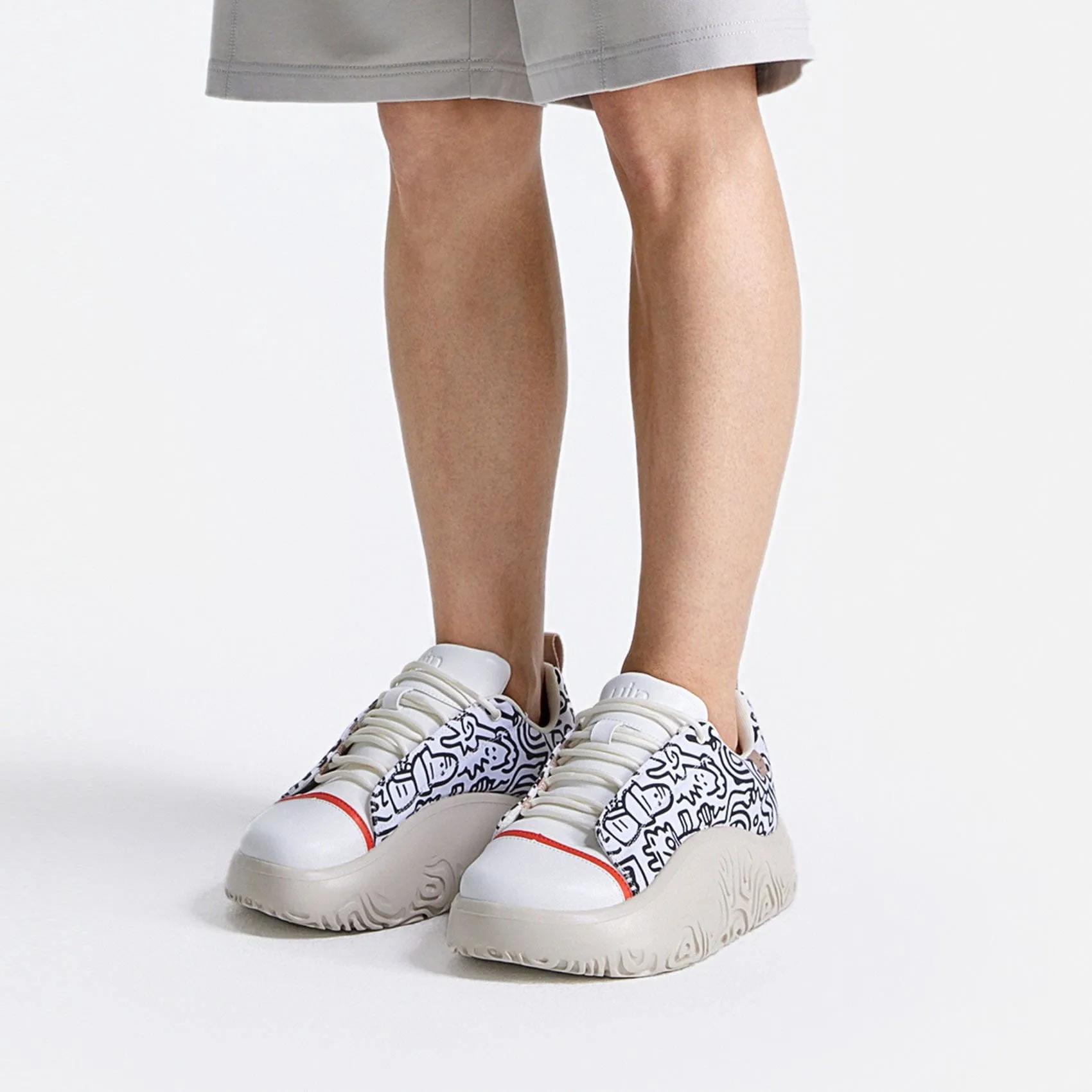 Sketchy Drawing Vigo II Men Skate Shoes Japan